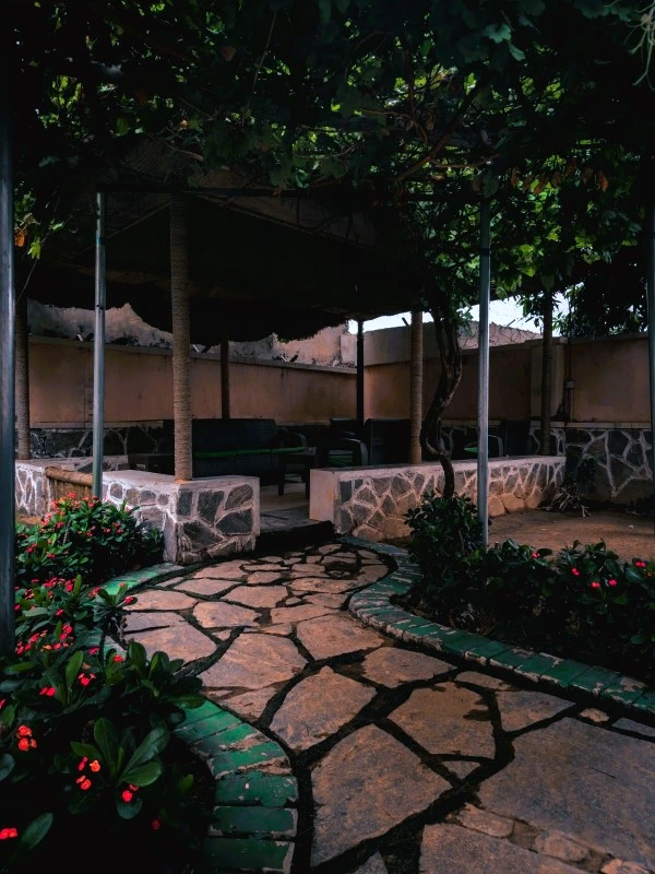 Zamin Suites garden greenery